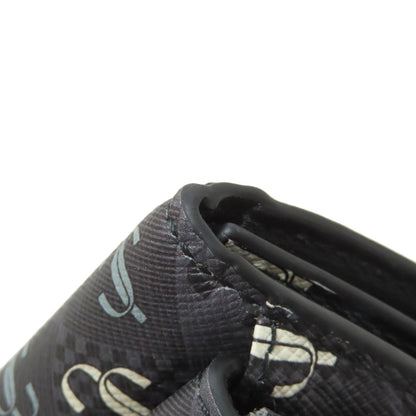 Jimmy Choo ジミーチュウ ロゴ 三つ折り財布 二つ折り財布（小銭入れあり） レザー レディース 中古