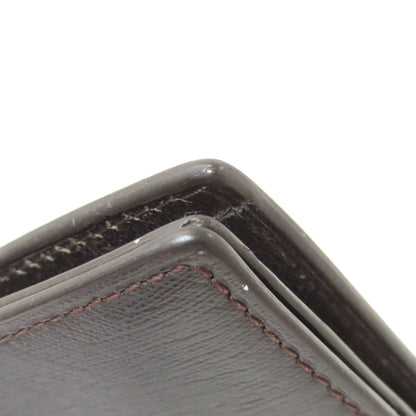Dunhill ダンヒル サイドカー ガンメタル カードケース レザー メンズ 中古
