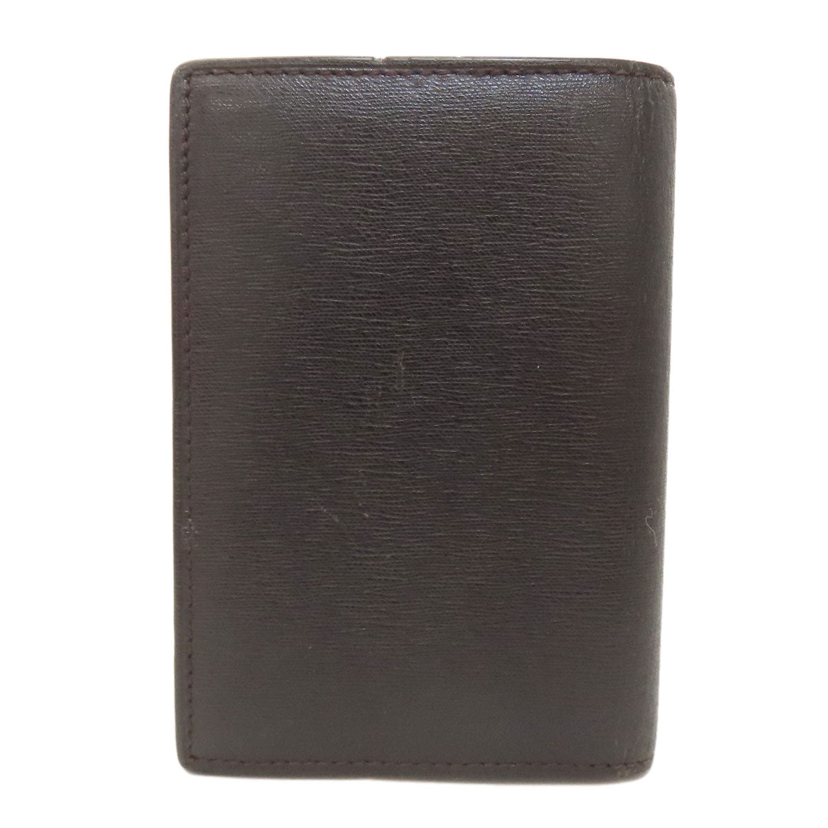 Dunhill ダンヒル サイドカー ガンメタル カードケース レザー メンズ 中古