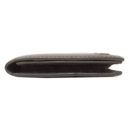 Dunhill ダンヒル サイドカー ガンメタル カードケース レザー メンズ 中古