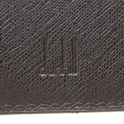 Dunhill ダンヒル サイドカー ガンメタル カードケース レザー メンズ 中古