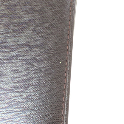 Dunhill ダンヒル サイドカー ガンメタル カードケース レザー メンズ 中古