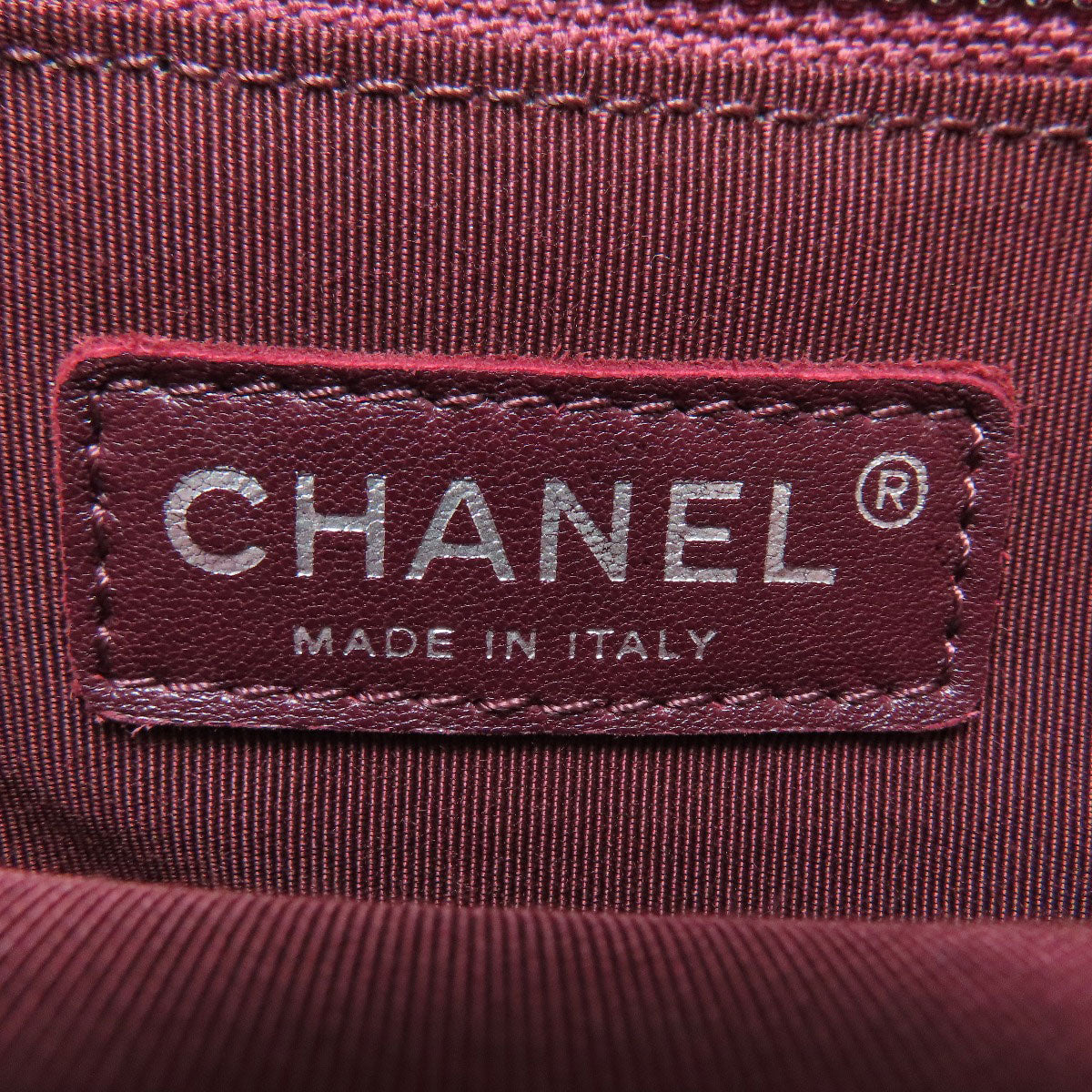 CHANEL シャネル マトラッセ シルバー金具 2WAY トートバッグ カーフ レディース 中古