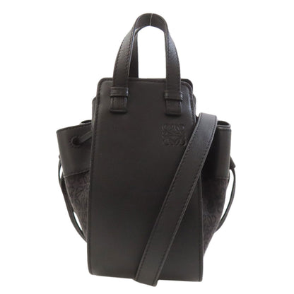 LOEWE ロエベ ハンモック ミニ 2WAY ハンドバッグ カーフ レディース 中古