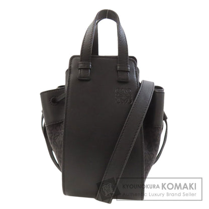 LOEWE ロエベ ハンモック ミニ 2WAY ハンドバッグ カーフ レディース 中古