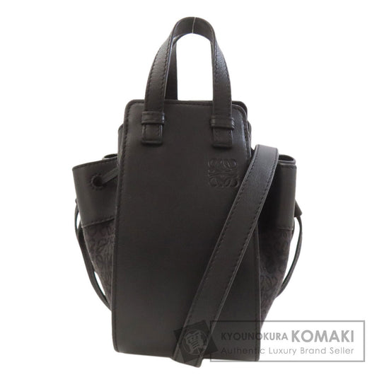 LOEWE ロエベ ハンモック ミニ 2WAY ハンドバッグ カーフ レディース 中古
