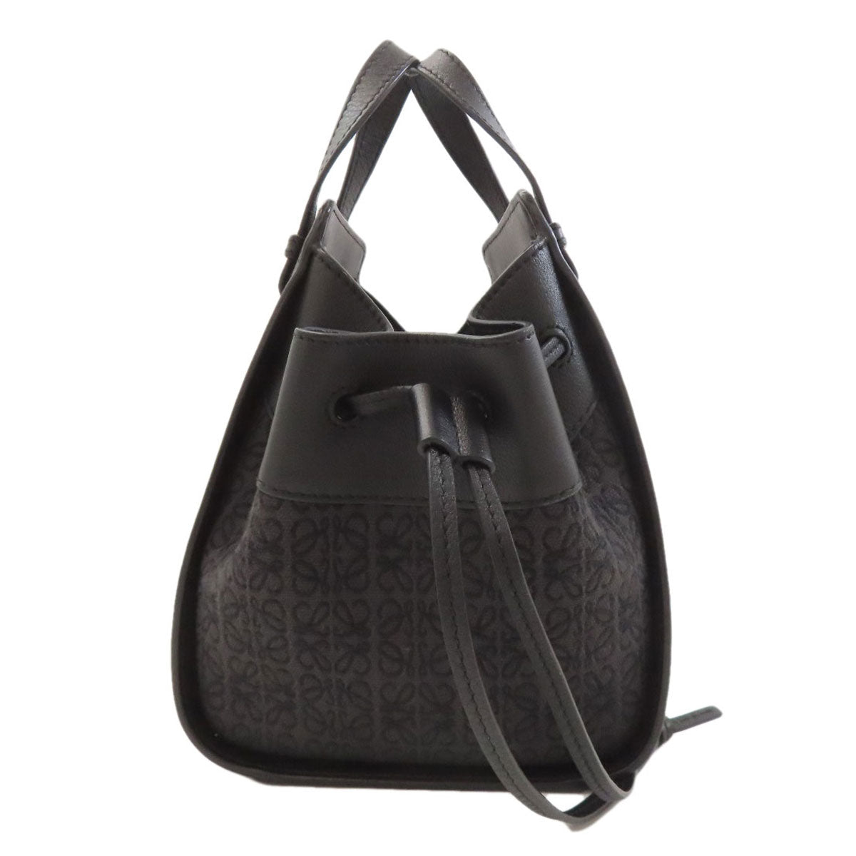 LOEWE ロエベ ハンモック ミニ 2WAY ハンドバッグ カーフ レディース 中古