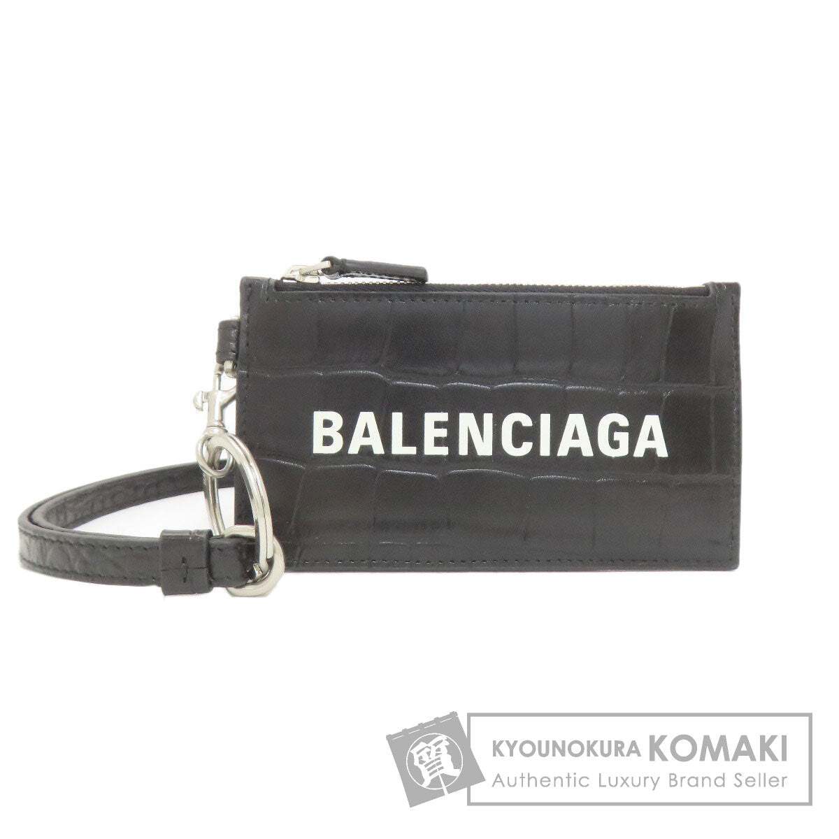 BALENCIAGA バレンシアガ 594848 コインケース カードケース レザー レディース 中古