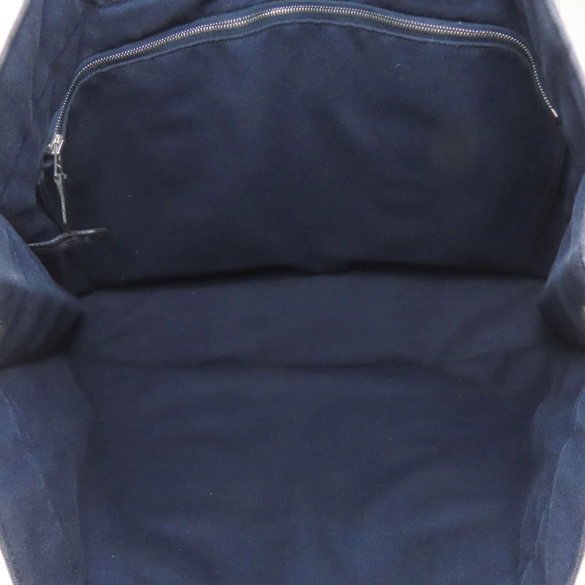 HERMES エルメス サックフール トゥMM ハンドバッグ キャンバス レディース 中古