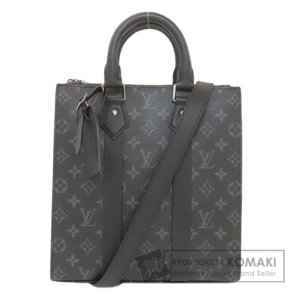 LOUIS VUITTON ルイヴィトン M46456 サックプラ・クロス ハンドバッグ モノグラムエクリプス メンズ 中古