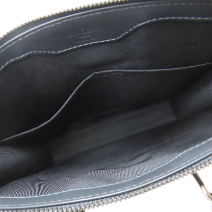 LOUIS VUITTON ルイヴィトン M46456 サックプラ・クロス ハンドバッグ モノグラムエクリプス メンズ 中古
