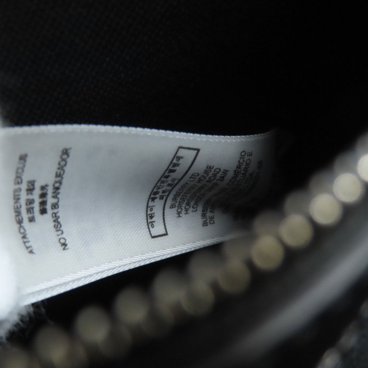 BURBERRY バーバリー ロゴ リュック・デイパック カーフ レディース 中古