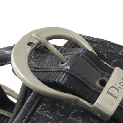 CHRISTIAN DIOR クリスチャンディオール トロッター柄 トートバッグ キャンバス レディース 中古