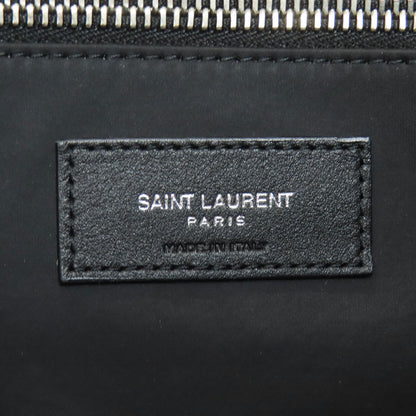 SAINT LAURENT サンローラン ロゴ トートバッグ ナイロン レディース 中古