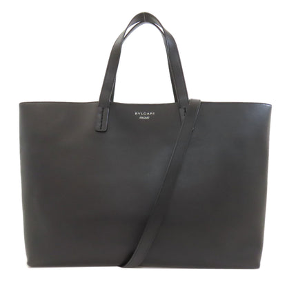 BVLGARI ブルガリ 2WAY トートバッグ カーフ レディース 中古