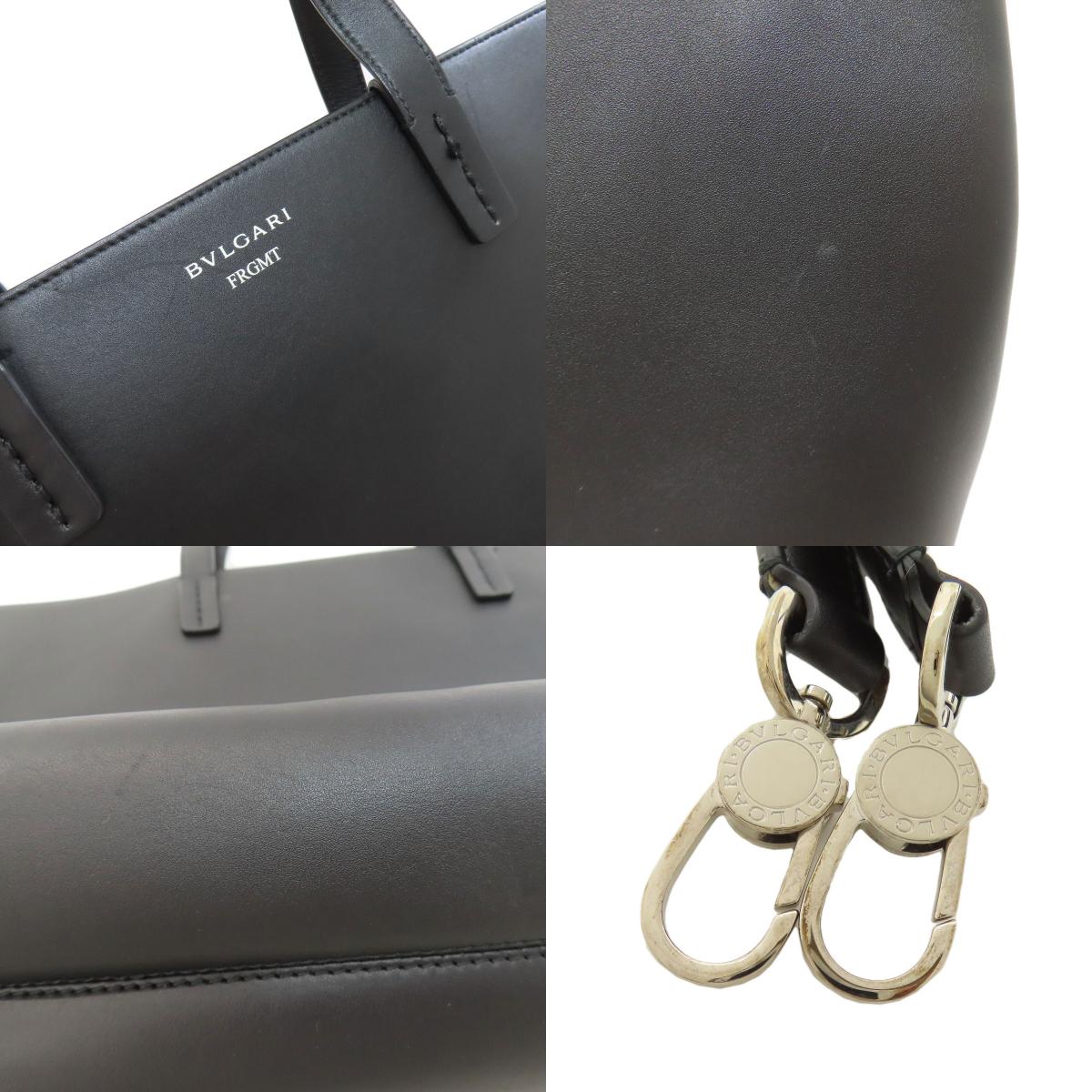BVLGARI ブルガリ 2WAY トートバッグ カーフ レディース 中古