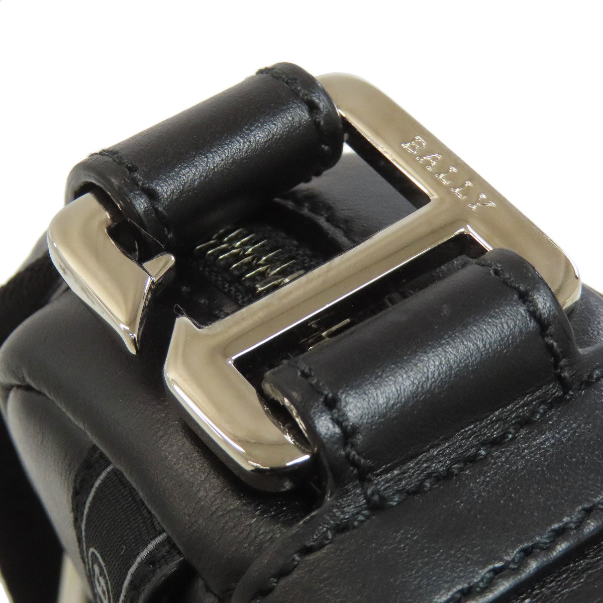 BALLY バリー ロゴ ショルダーバッグ レザー レディース 中古