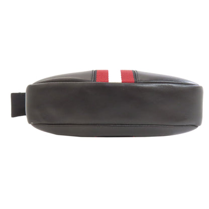 BALLY バリー ロゴ ショルダーバッグ レザー レディース 中古