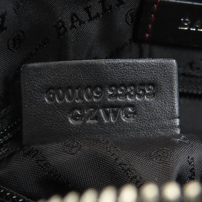 BALLY バリー ロゴ ショルダーバッグ レザー レディース 中古