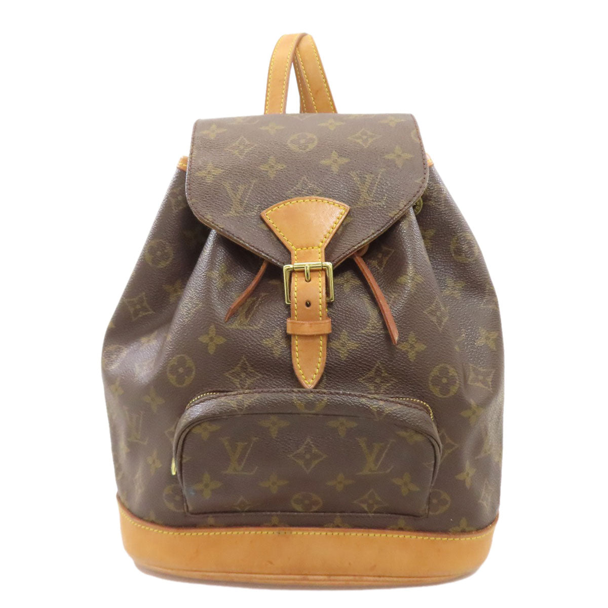 LOUIS VUITTON ルイヴィトン M51136 モンスリMM リュック・デイパック モノグラムキャンバス レディース 中古