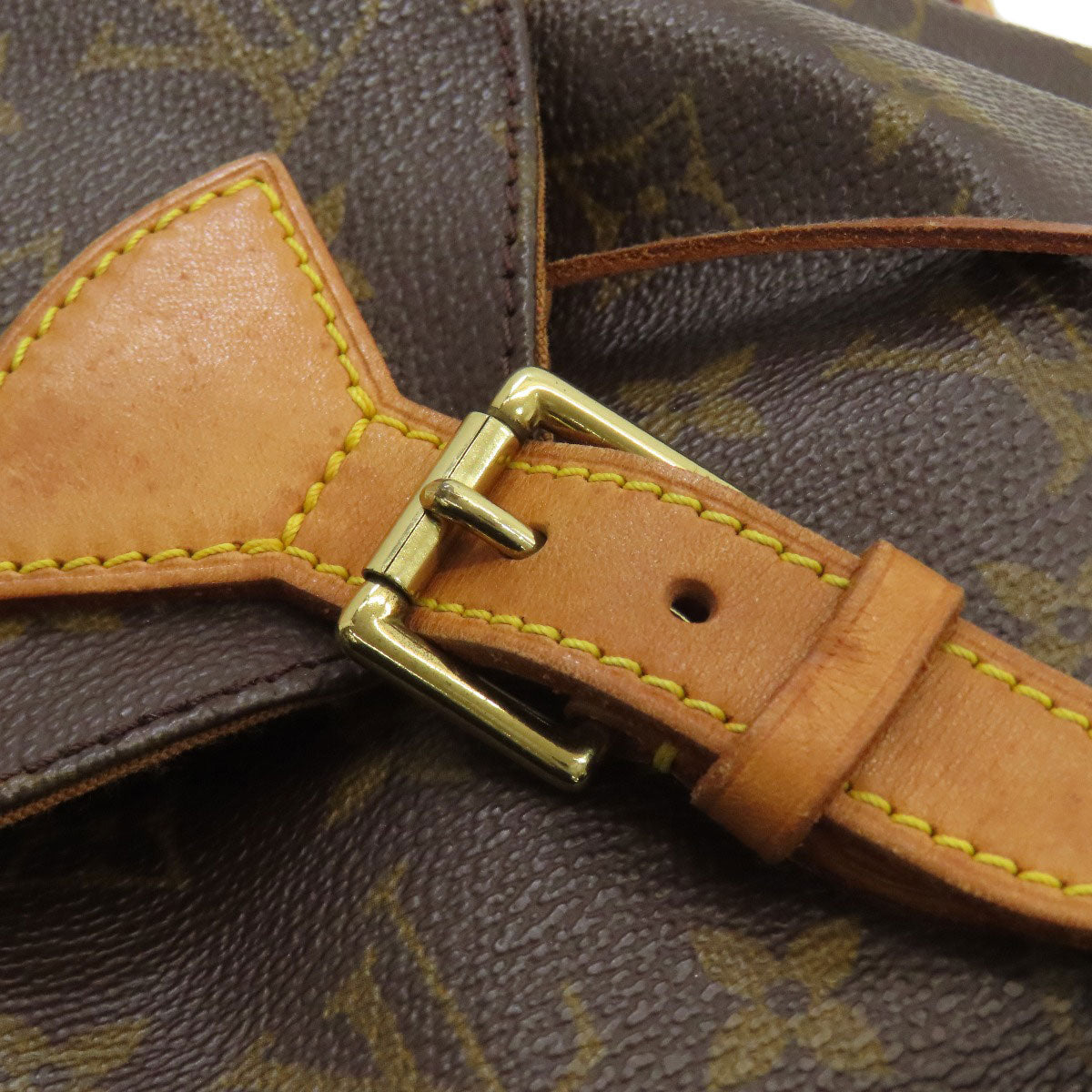 LOUIS VUITTON ルイヴィトン M51136 モンスリMM リュック・デイパック モノグラムキャンバス レディース 中古