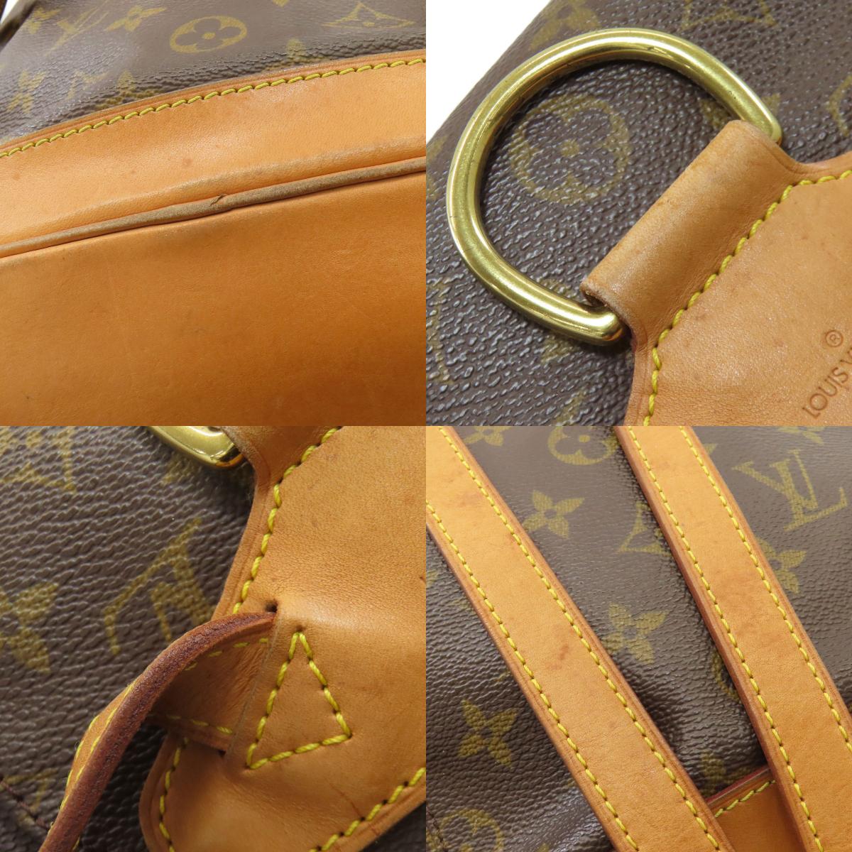 LOUIS VUITTON ルイヴィトン M51136 モンスリMM リュック・デイパック モノグラムキャンバス レディース 中古