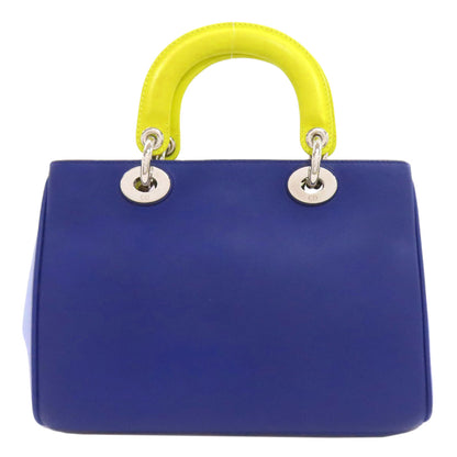 CHRISTIAN DIOR クリスチャンディオール ディオリッシモ 2WAY ハンドバッグ カーフ レディース 中古