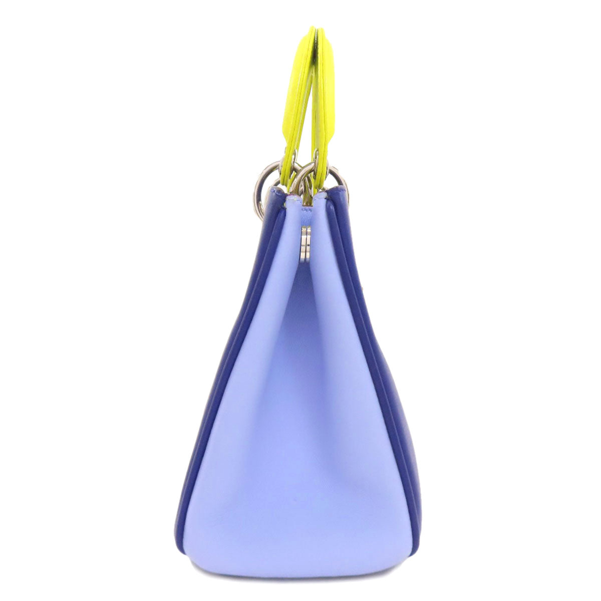 CHRISTIAN DIOR クリスチャンディオール ディオリッシモ 2WAY ハンドバッグ カーフ レディース 中古