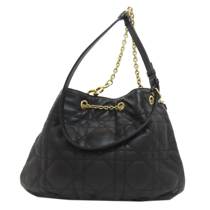 CHRISTIAN DIOR クリスチャンディオール ディオール アミ マクロカナ―ジュ ショルダーバッグ レザー レディース 中古