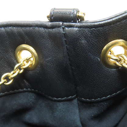 CHRISTIAN DIOR クリスチャンディオール ディオール アミ マクロカナ―ジュ ショルダーバッグ レザー レディース 中古