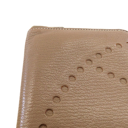 HERMES エルメス エブリン アザップロング エトープ シルバー金具 長財布（小銭入れあり） シェーブル レディース 中古