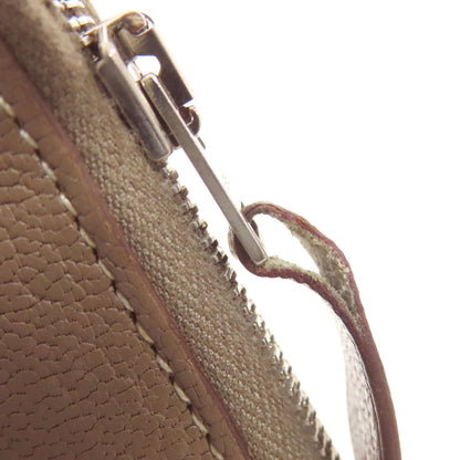 HERMES エルメス エブリン アザップロング エトープ シルバー金具 長財布（小銭入れあり） シェーブル レディース 中古