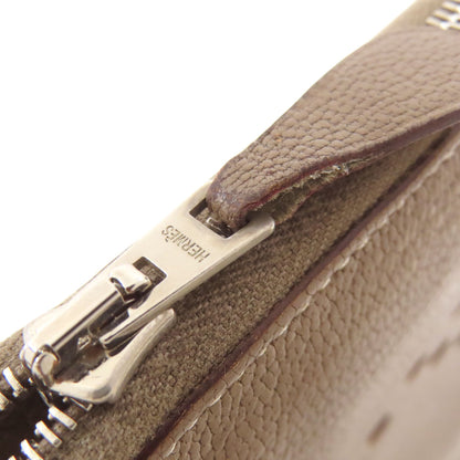 HERMES エルメス エブリン アザップロング エトープ シルバー金具 長財布（小銭入れあり） シェーブル レディース 中古
