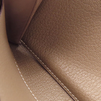 HERMES エルメス エブリン アザップロング エトープ シルバー金具 長財布（小銭入れあり） シェーブル レディース 中古