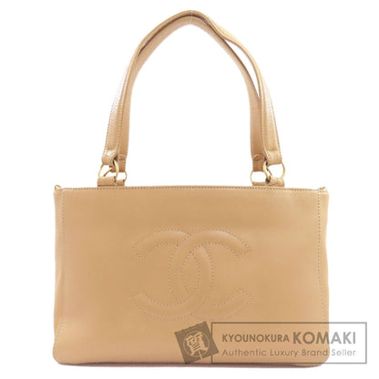 CHANEL シャネル ココマーク ゴールド金具 トートバッグ グレインド カーフスキン レディース 中古