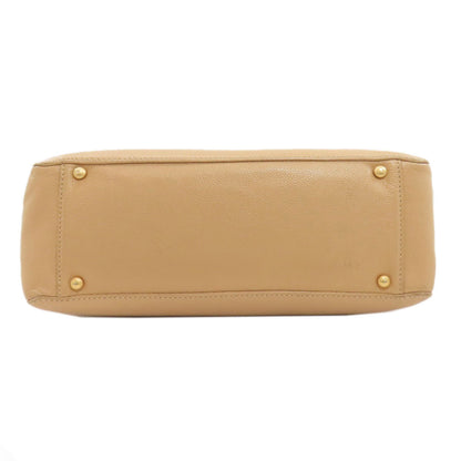 CHANEL シャネル ココマーク ゴールド金具 トートバッグ グレインド カーフスキン レディース 中古