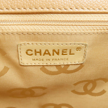 CHANEL シャネル ココマーク ゴールド金具 トートバッグ グレインド カーフスキン レディース 中古
