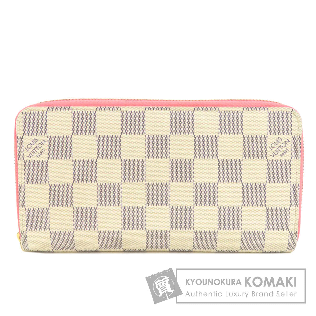 LOUIS VUITTON ルイヴィトン N60373 ジッピー・ウォレット 長財布（小銭入れあり） ダミエキャンバス レディース 中古