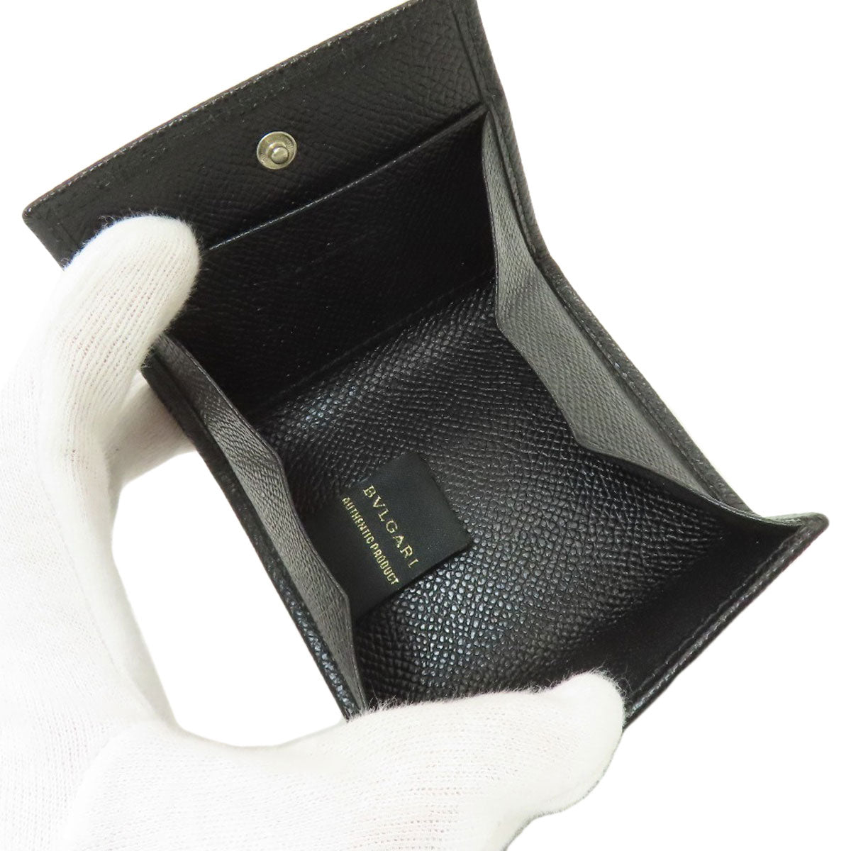 BVLGARI ブルガリ ロゴ コインケース レザー レディース 中古