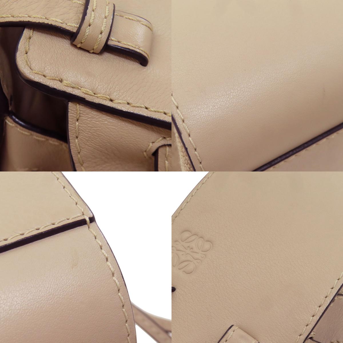 LOEWE ロエベ ハンモック ミニ 2WAY ハンドバッグ キャンバス レディース 中古