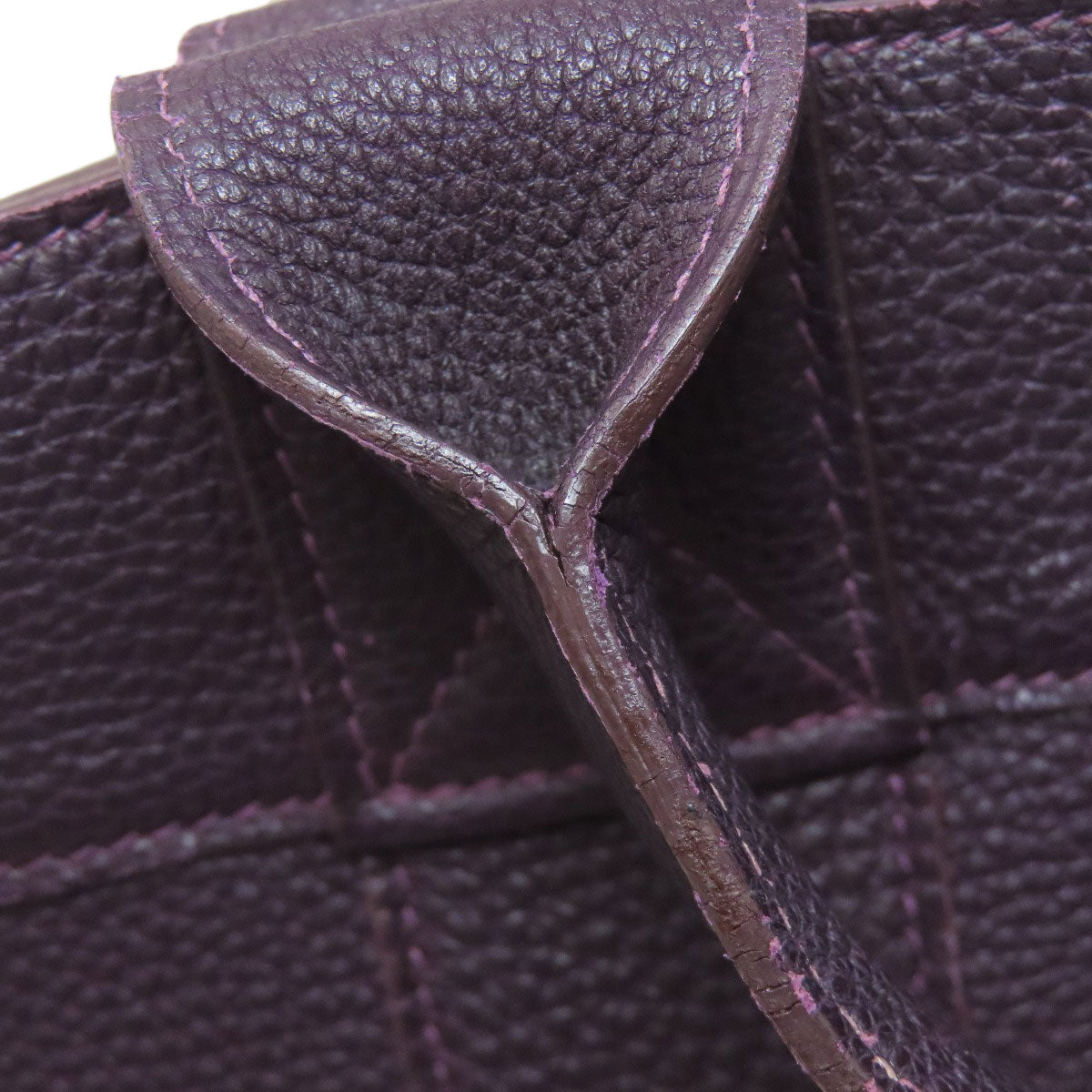 HERMES エルメス フールトゥPM ハンドバッグ カーフ レディース 中古