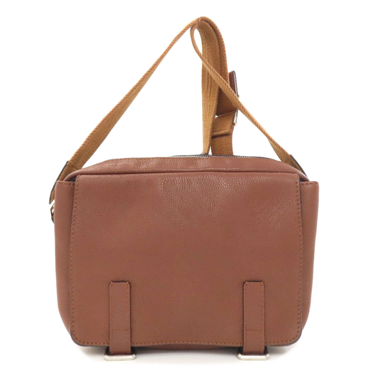 LOEWE ロエベ アナグラム ショルダーバッグ レザー レディース 中古