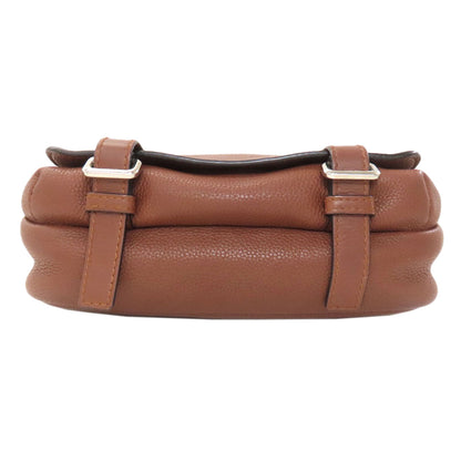 LOEWE ロエベ アナグラム ショルダーバッグ レザー レディース 中古
