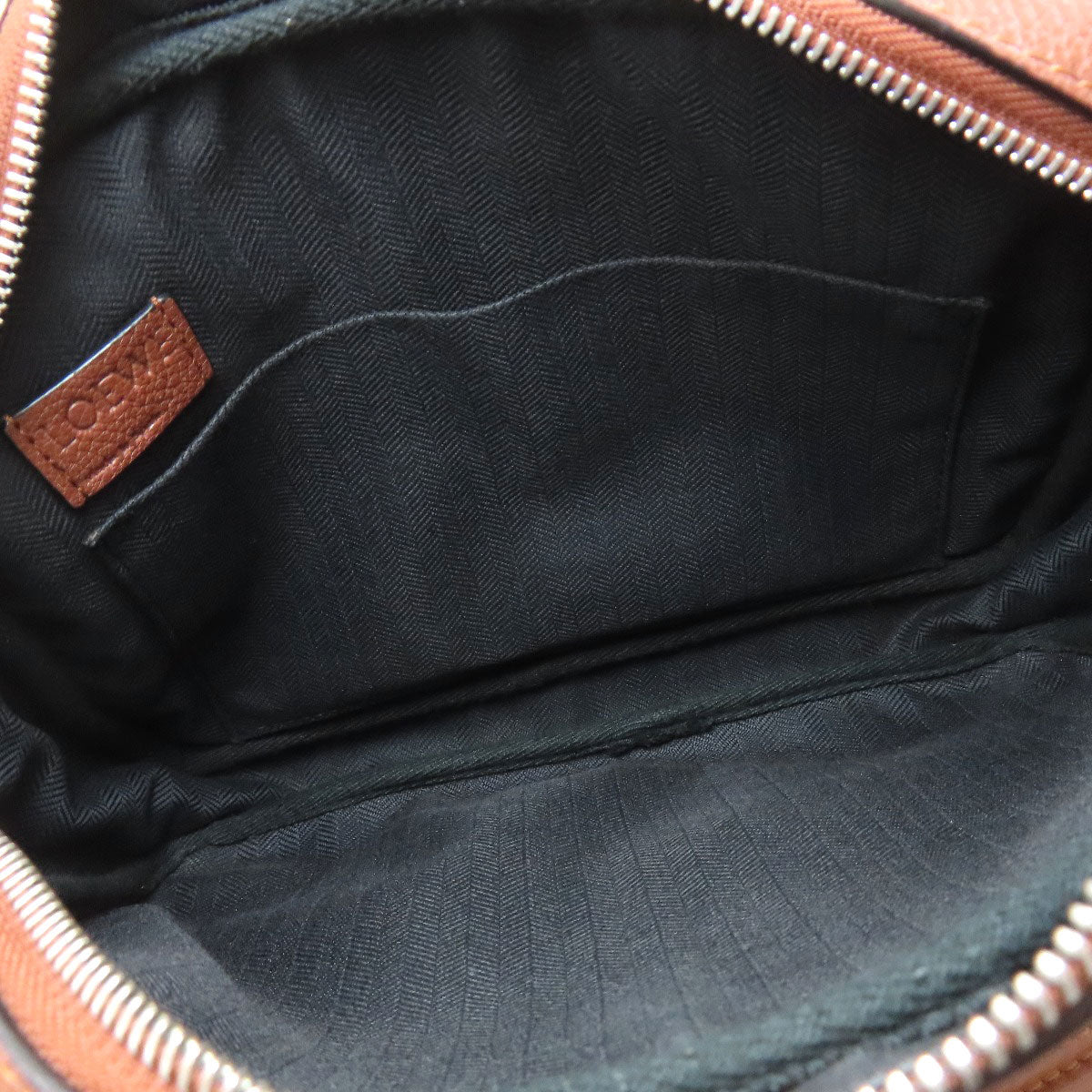 LOEWE ロエベ アナグラム ショルダーバッグ レザー レディース 中古