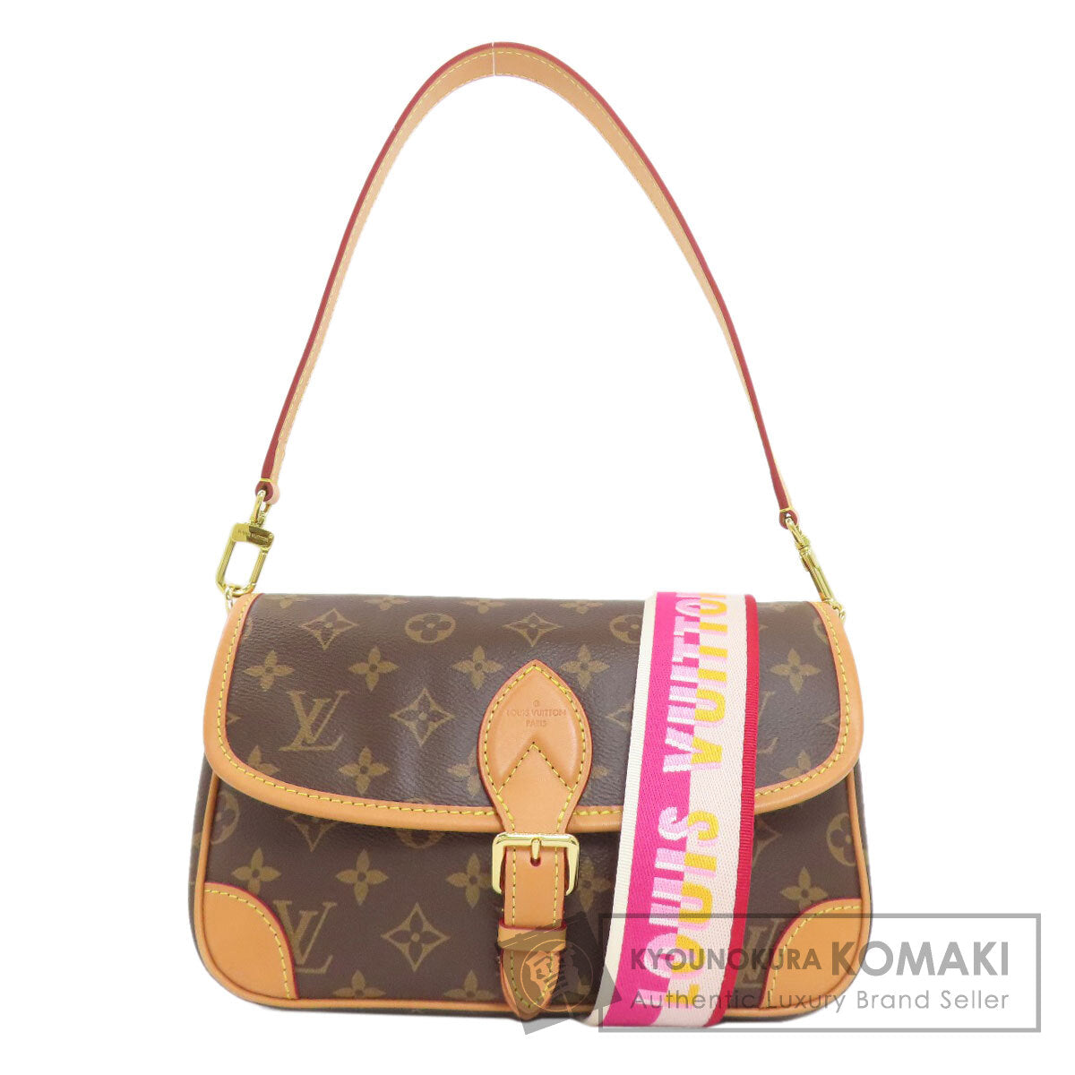 LOUIS VUITTON ルイヴィトン ディアヌ NM PM ショルダーバッグ モノグラムキャンバス レディース 中古