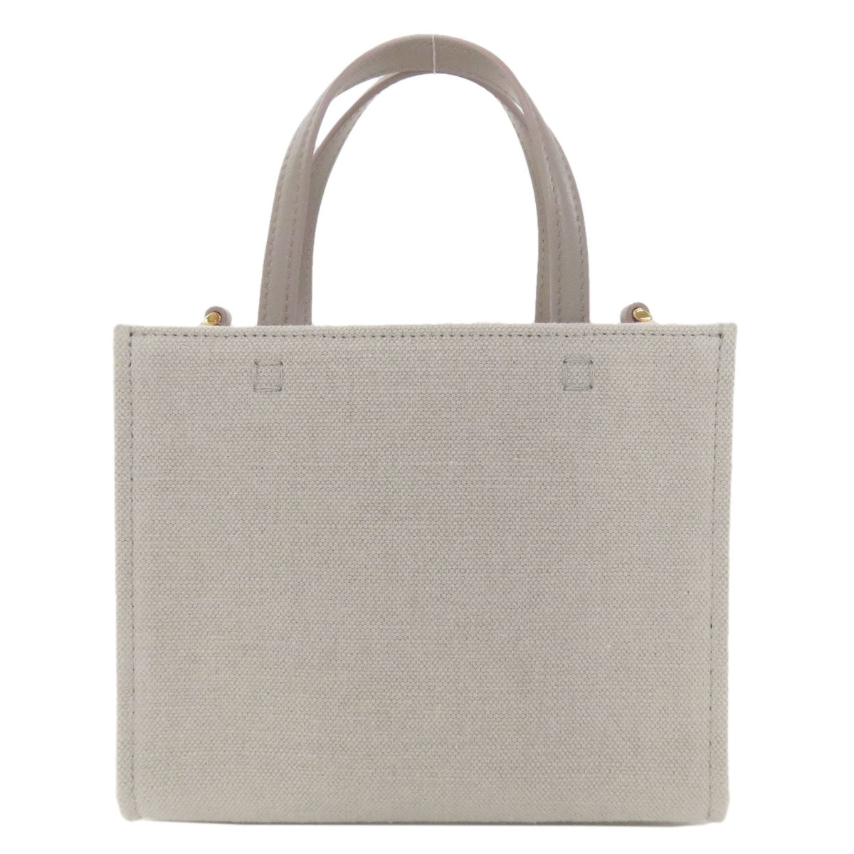 GIVENCHY ジバンシー 2WAY ハンドバッグ キャンバス レディース 中古