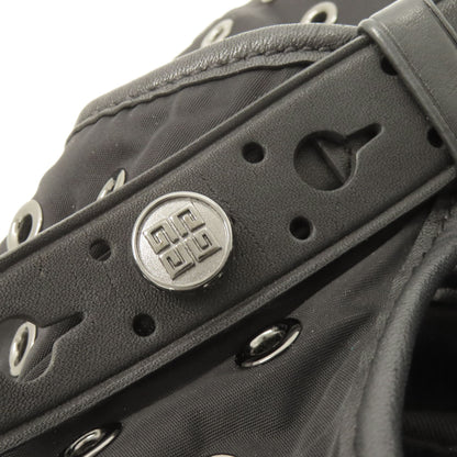 GIVENCHY ジバンシー パンチング トートバッグ ナイロン レディース 中古