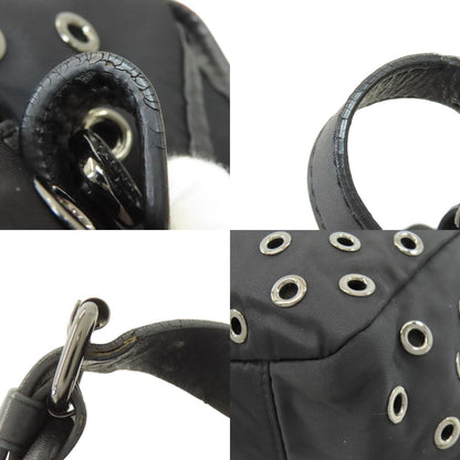 GIVENCHY ジバンシー パンチング トートバッグ ナイロン レディース 中古