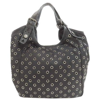 GIVENCHY ジバンシー パンチング トートバッグ ナイロン レディース 中古