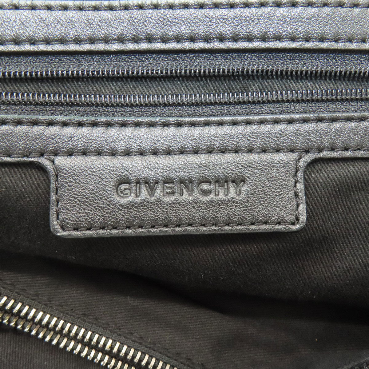 GIVENCHY ジバンシー パンチング トートバッグ ナイロン レディース 中古